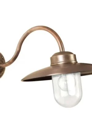 Flitsaanbieding KS Verlichting Landes Muurlamp Brons, Koperkleurig, 1-licht