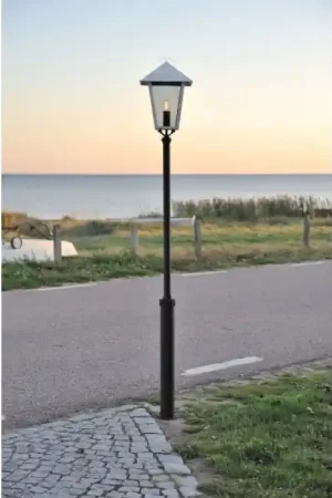 Exclusieve Aanbieding Konstsmide Benu Buiten vloer lamp Glas, 1-licht