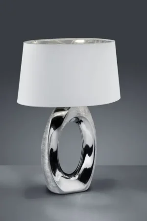 Alleen Vandaag Reality TABA Tafellamp Zilver, 1-licht