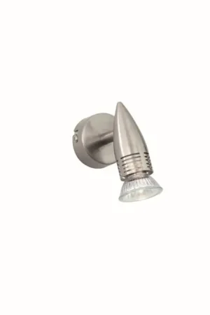 Uitverkoop Ideallux ALFA Muurlamp Nikkel mat, 1-licht