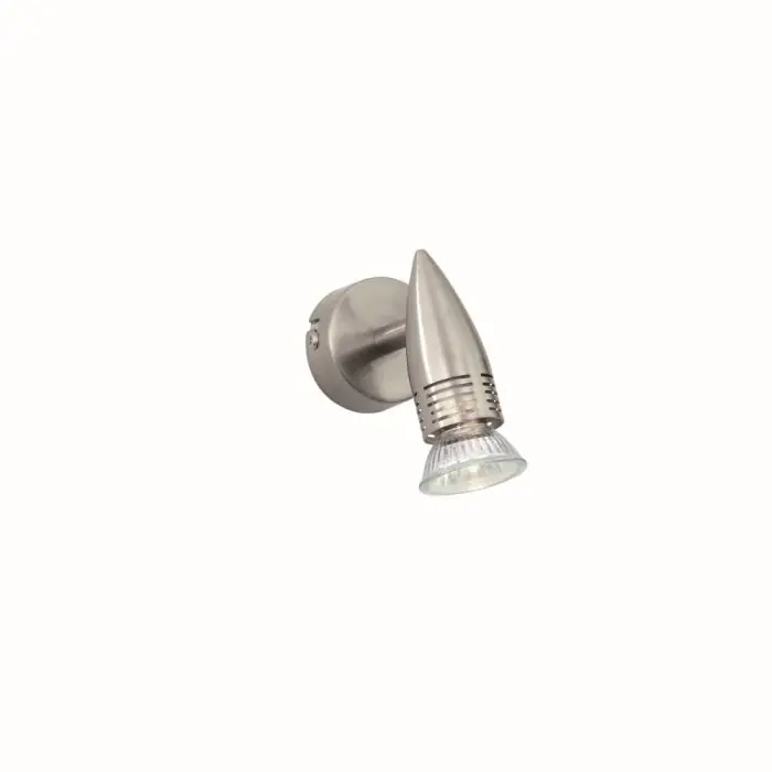 Uitverkoop Ideallux ALFA Muurlamp Nikkel mat, 1-licht