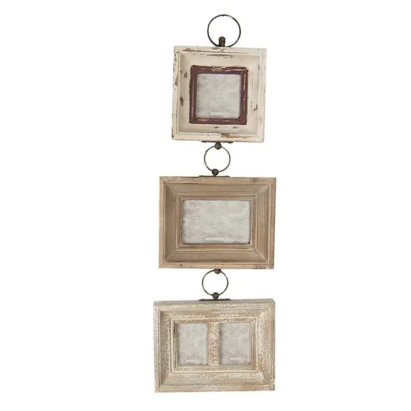 Lage Kosten Clayre & Eef Fotolijst 7x9 cm Bruin IJzer