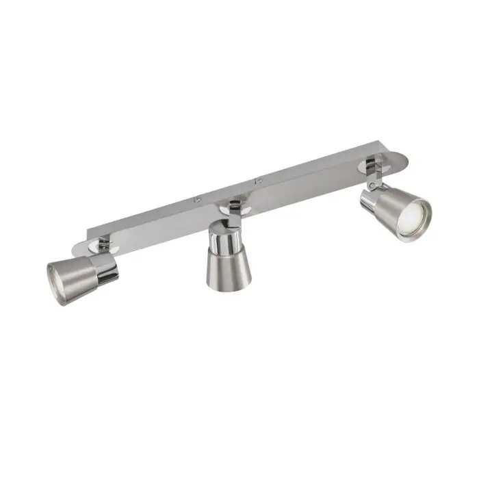 Fischer & Honsel function Ike Plafondlamp Zilver, 3-lichts Merkproduct