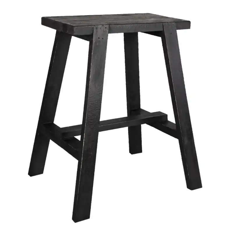 Clayre & Eef Plantentafeltje 50x39x58 cm Zwart Hout Hete Deal