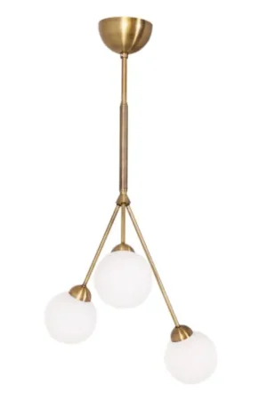 Meest Verkocht By Rydens 3some Plafondlamp Goud, 3-lichts