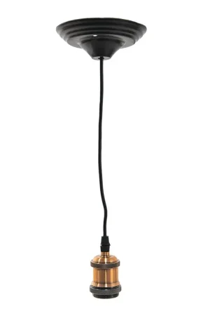 Seizoensaanbieding Lumilamp Snoerpendel 150 cm Koperkleurig Kunststof