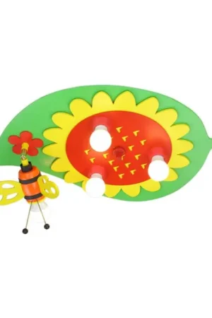 Elobra BLATT HUMMEL Plafondlamp Kleurrijk, 4-lichts Dagaanbieding