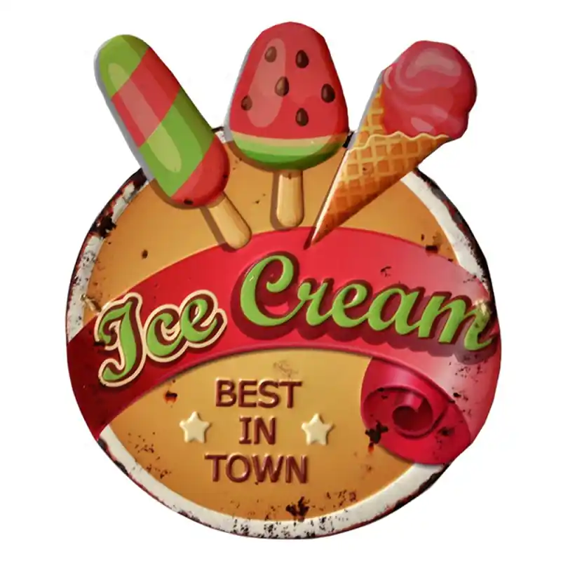 Clayre & Eef Wanddecoratie 38x45 cm Rood Groen IJzer Finale Uitverkoop