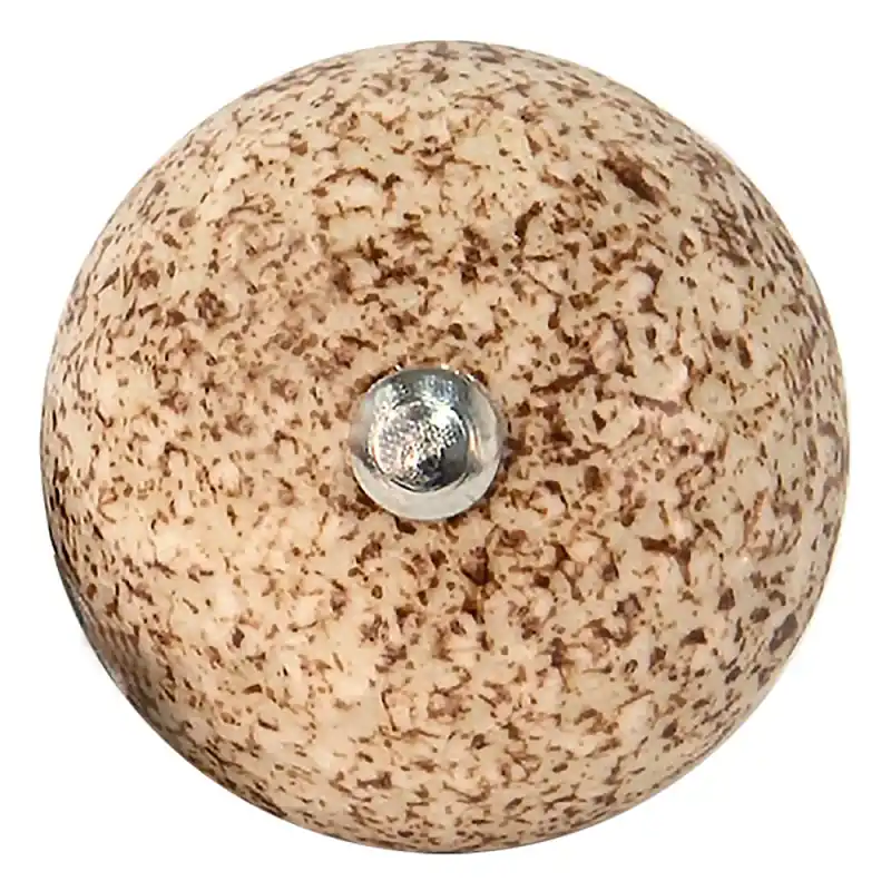 Bestseller Clayre & Eef Deurknop Ø 4 cm Bruin Beige Keramiek