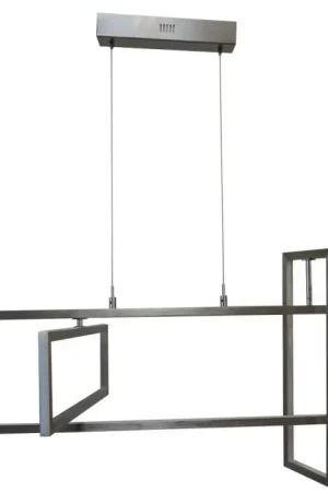 WOFI FIONA Hanglamp LED Aluminium, 1-licht Populair