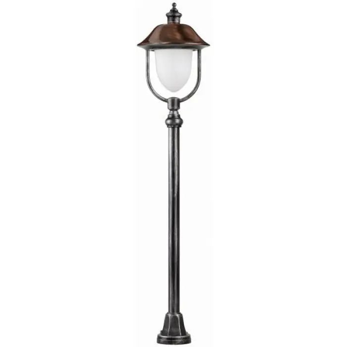 Fabrieksprijs LCD Rendsburg Buiten vloer lamp Koperkleurig, Zwart, 1-licht