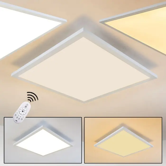 Populair Lerum Plafondpaneel LED Wit, 1-licht