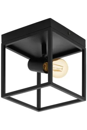 Aanbieding EGLO SILENTINA Plafondlamp Zwart, 1-licht