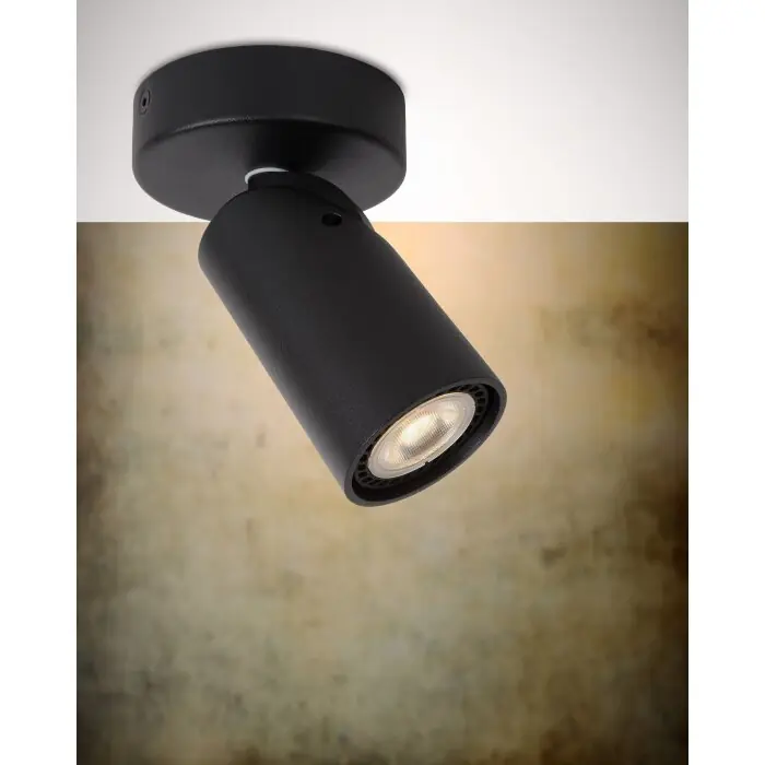 Beperkte Voorraad Lucide XYRUS Plafond spot LED Zwart, 1-licht
