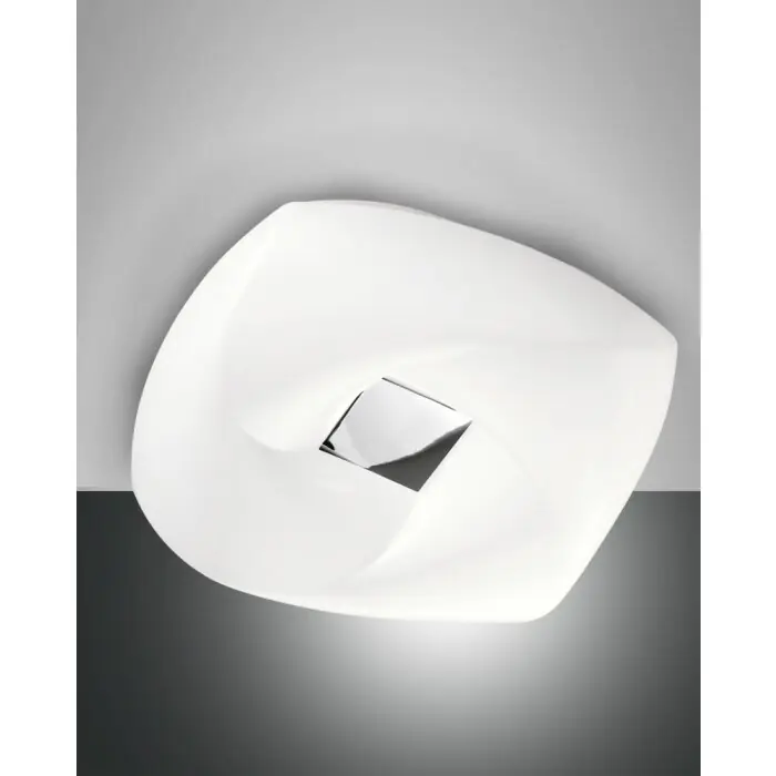 Direct Beschikbaar Fabas Luce Arbatax Plafondlamp LED Wit, 1-licht
