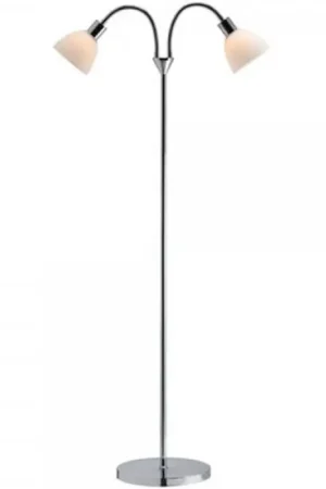 Koopje Nordlux RAY Staande lamp Chroom, 2-lichts