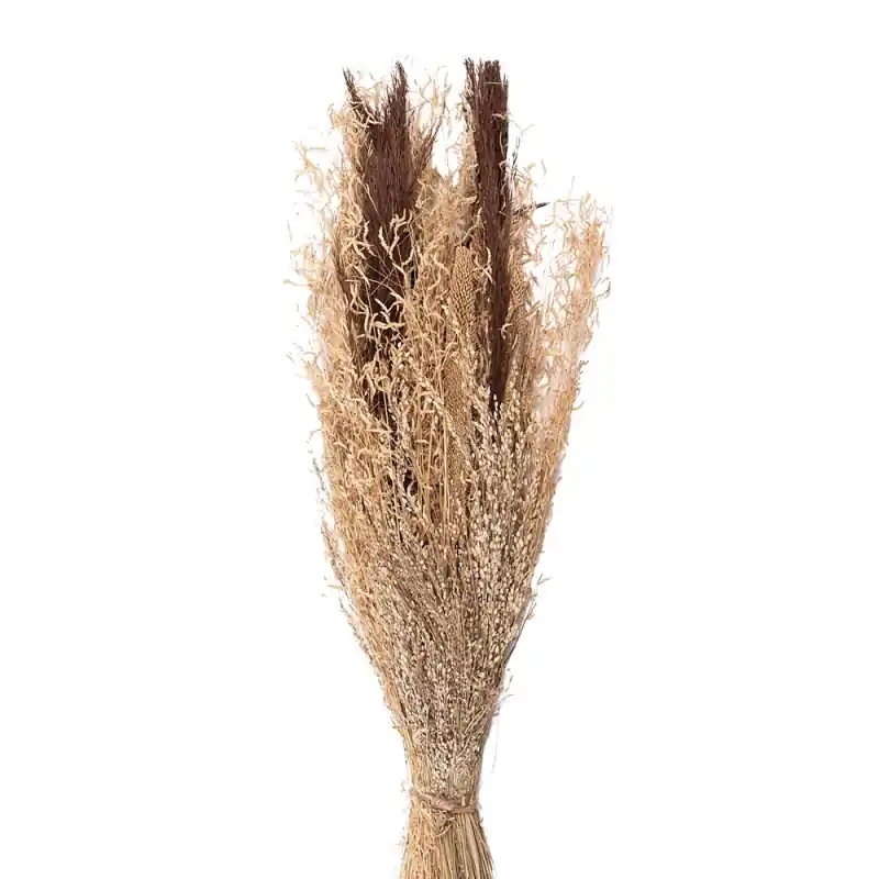 Op = Op Clayre & Eef Droogbloemen 60 cm Bruin Droogbloemen
