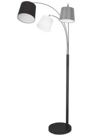 Uitverkoop By Rydens Foggy Staande lamp Zwart, 3-lichts