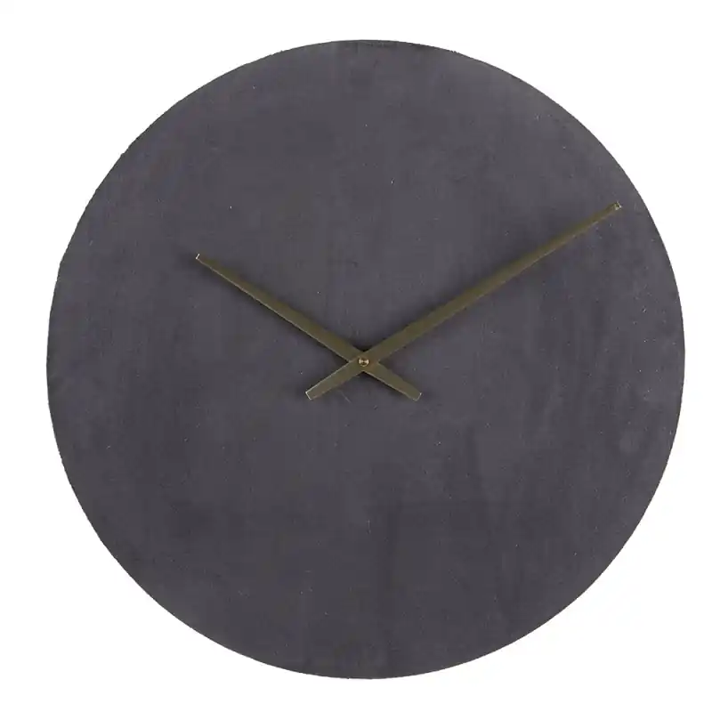 Betaalbaar Clayre & Eef Wandklok Grijs IJzer