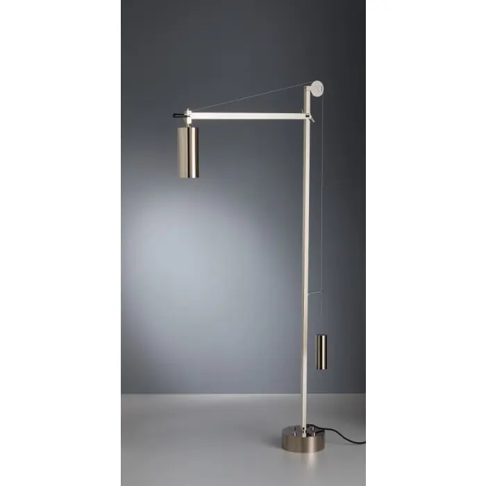 Lage Prijs Tecnolumen BH 23 Staande lamp Nikkel mat, 1-licht