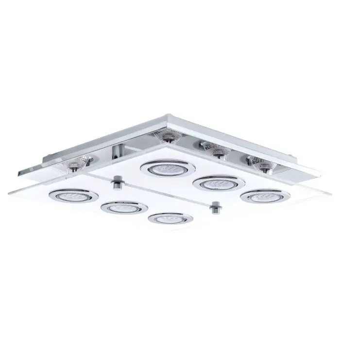 Direct Beschikbaar Eglo CABO Plafondlamp Chroom, 6-lichts
