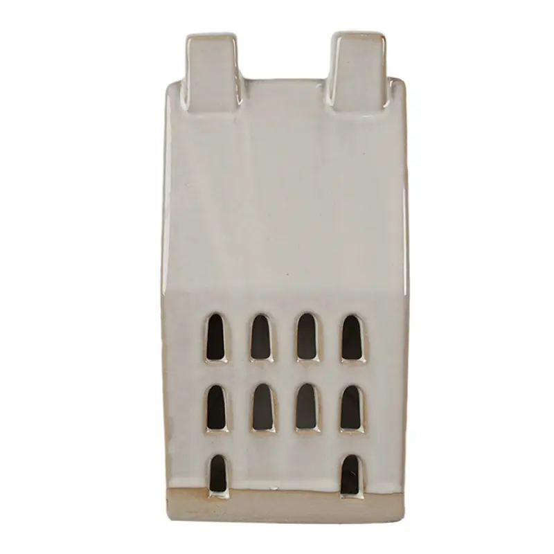 Goedkoop Clayre & Eef Decoratie Huis 15 cm Beige Porselein