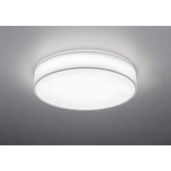 Bestel Nu Trio Lugano Plafondlamp LED Wit, 1-licht, Afstandsbediening