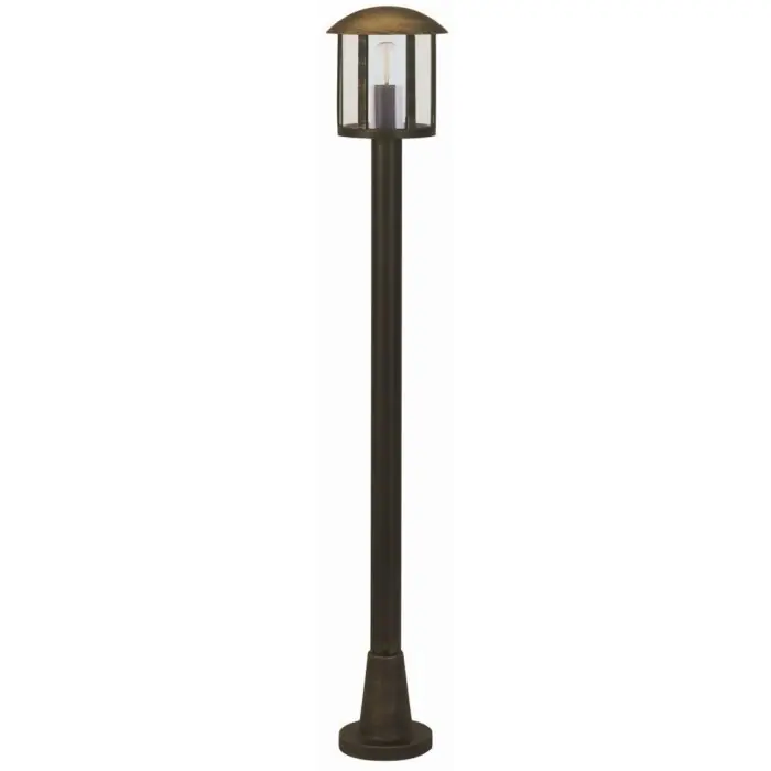 Koop Online Albert 139 Buiten staande lamp Bruin, Messing, 1-licht