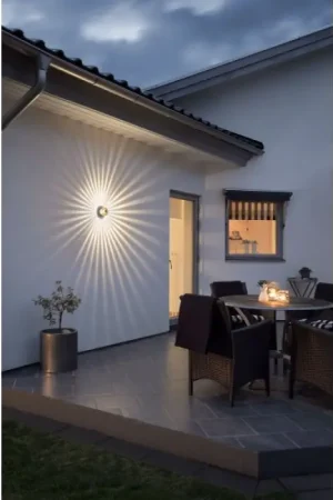 Alleen Vandaag Konstsmide MONZA Muurlamp LED Brons, 1-licht