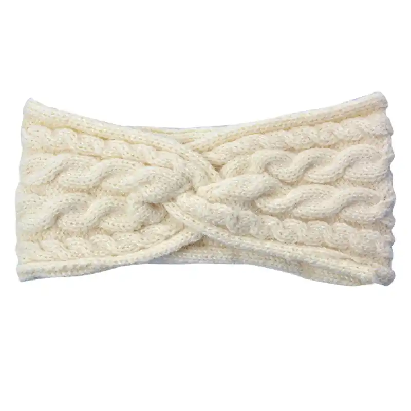 Bestel Nu Clayre & Eef Hoofdband Vrouwen 10x22 cm Beige Synthetisch