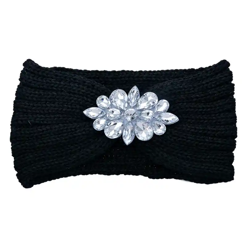 Aanbieding Clayre & Eef Hoofdband Vrouwen 10x22 cm Zwart Synthetisch