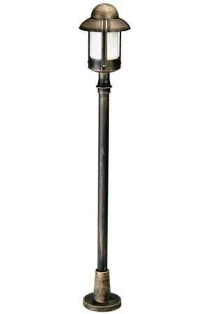 Albert 141 Buiten staande lamp Bruin, Messing, 1-licht Betrouwbaar
