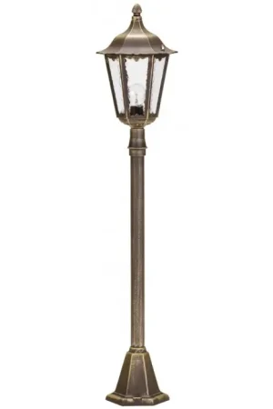 Korting Albert 142 Buiten staande lamp Bruin, Messing, 1-licht