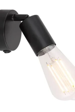 Globo MARTHA Spotlamp Zwart, 1-licht Superprijs