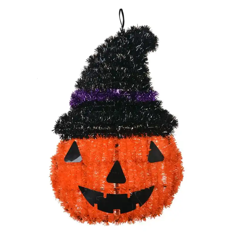 Flitsaanbieding Clayre & Eef Halloween decoratie Pompoen 22 cm Oranje Kunststof