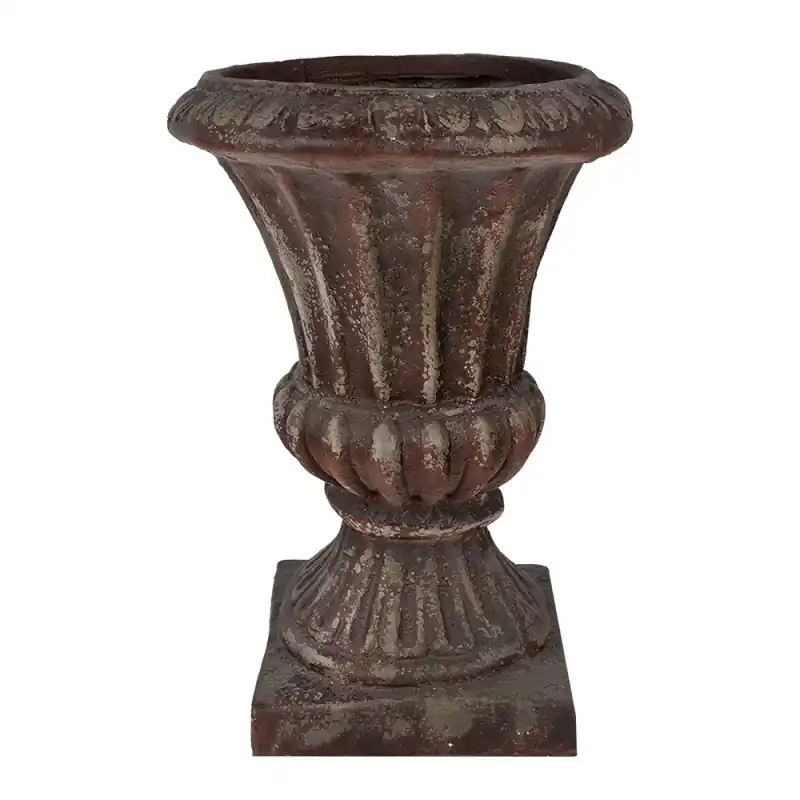 Clayre & Eef Bloempot 40x40x52 cm Bruin Magnesium (MGO) Bestseller