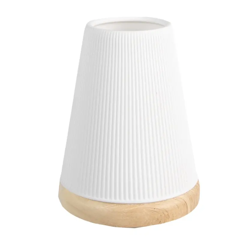 Clayre & Eef Waxinelichthouder Ø 9x11 cm Wit Porselein Lage Prijs