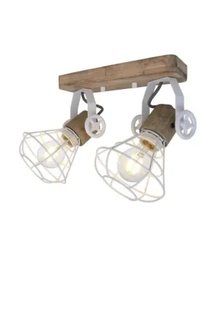 Beperkte Voorraad Anne Lighting ANNE Plafond straler Wit, 2-lichts