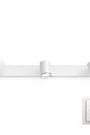 Philips Hue Ambiance White Adore Spot Wit, 3-lichts, Afstandsbediening Nu Kopen
