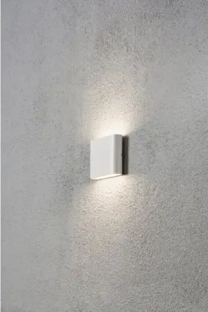 Exclusieve Aanbieding Konstsmide Chieri Muurlamp LED Wit, 2-lichts