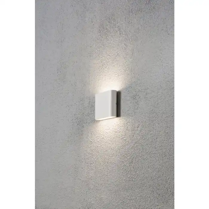 Exclusieve Aanbieding Konstsmide Chieri Muurlamp LED Wit, 2-lichts