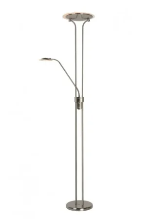 Lucide CHAMPION Staande lamp LED Chroom, 2-lichts Gecertificeerd