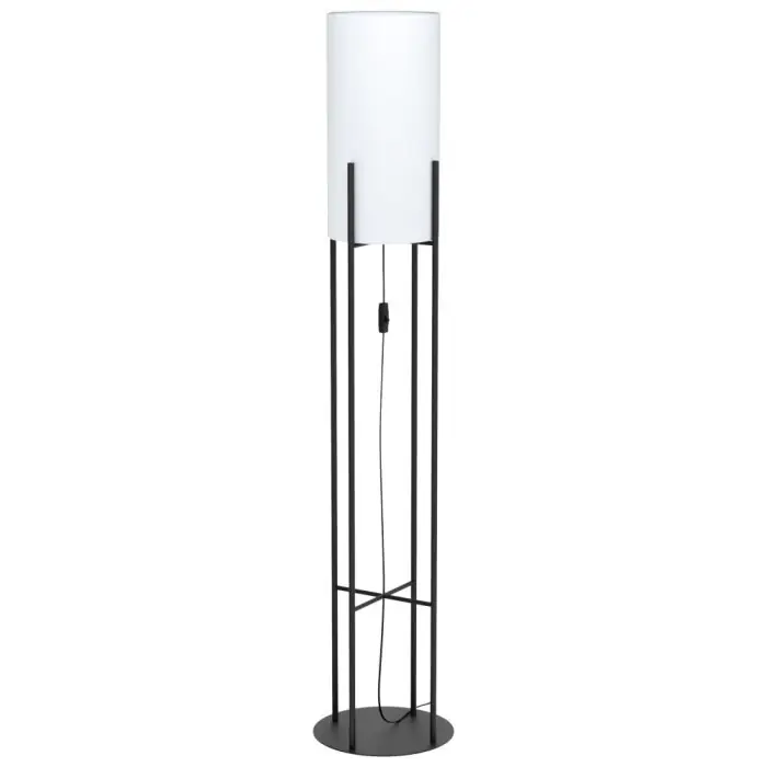 Koop Vandaag EGLO GLASTONBURY Staande lamp Zwart, 1-licht