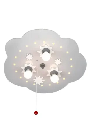 Elobra STERNENWOLKE Plafondlamp Zilver, 3-lichts Laatste Kans