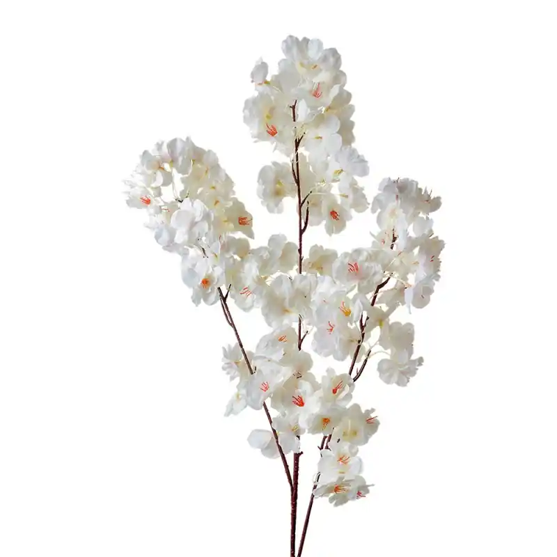 Clayre & Eef Kunstbloem 106 cm Wit Kunststof Dagaanbieding