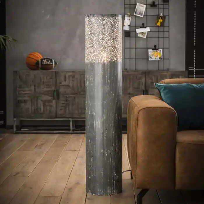 Alleen Vandaag BREEVELD Staande lamp Grijs, 1-licht