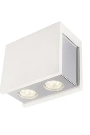 Actieprijs Globo CHRISTINE Plafondlamp Wit, 2-lichts