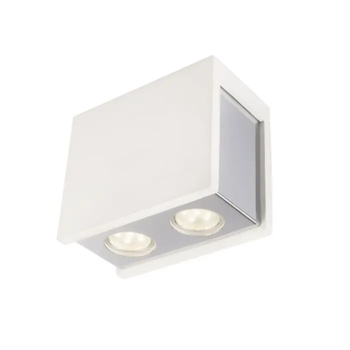 Actieprijs Globo CHRISTINE Plafondlamp Wit, 2-lichts