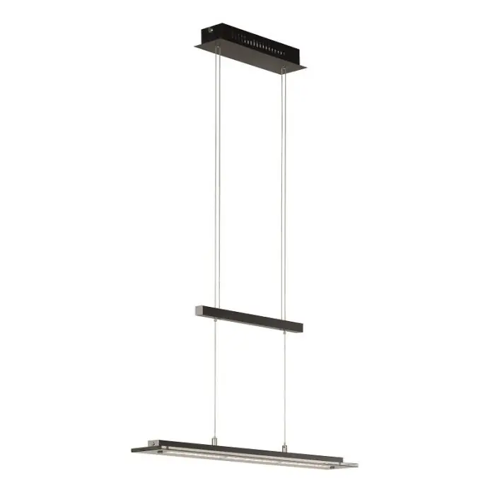 Express Levering Fischer & Honsel living Tenso TW Hanglamp LED Antraciet, 1-licht