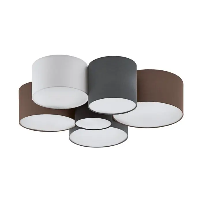 Nu Kopen Eglo PASTORE Plafondlamp Wit, 6-lichts